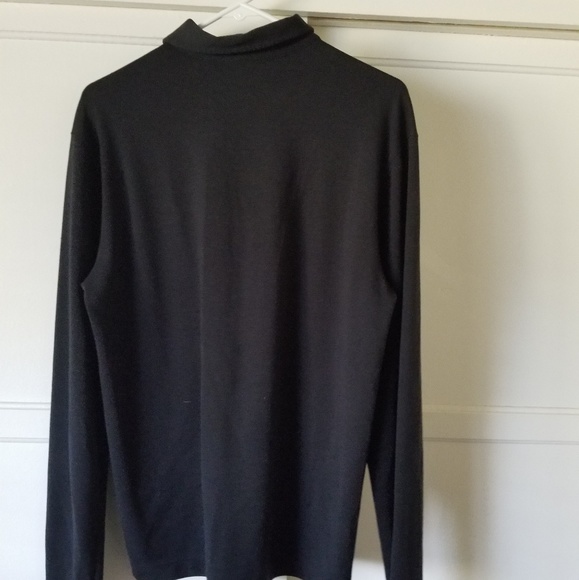 🧥HP🧥 NWOT DKNY Jeans Black Polo Neck Sweater - Picture 7 of 8